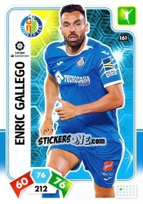 Cromo Enric Gallego - Liga Santander 2019-2020. Adrenalyn XL - Panini