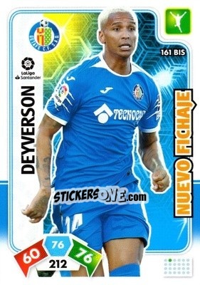 Sticker Deyverson - Liga Santander 2019-2020. Adrenalyn XL n. 161bis - Panini