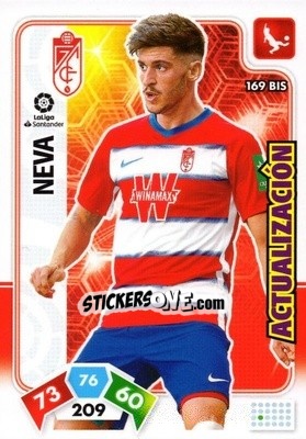 Sticker Neva - Liga Santander 2019-2020. Adrenalyn XL n. 169bis - Panini