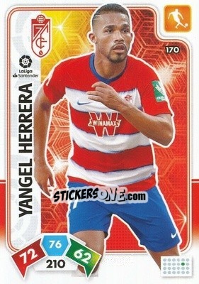 Sticker Yangel Herrera - Liga Santander 2019-2020. Adrenalyn XL n. 170 - Panini
