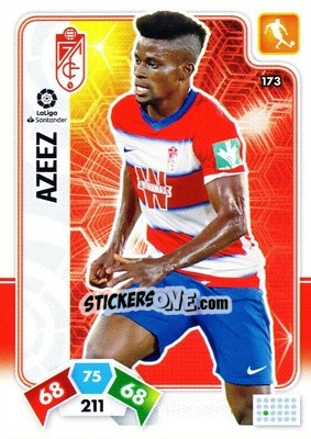 Figurina Azeez - Liga Santander 2019-2020. Adrenalyn XL - Panini