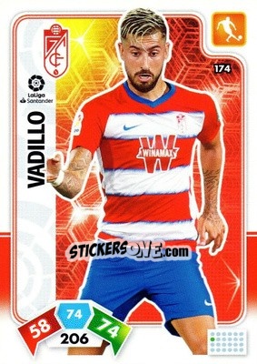 Sticker Vadillo - Liga Santander 2019-2020. Adrenalyn XL n. 174 - Panini