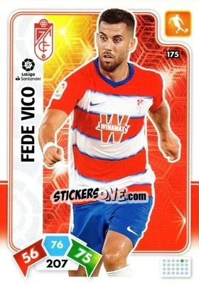 Sticker Fede Vico - Liga Santander 2019-2020. Adrenalyn XL n. 175 - Panini