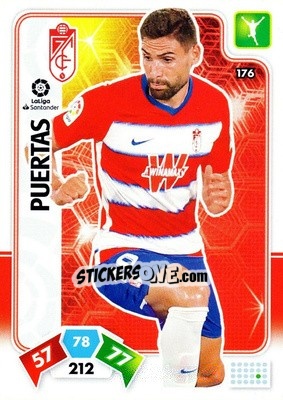 Sticker Puertas - Liga Santander 2019-2020. Adrenalyn XL n. 176 - Panini