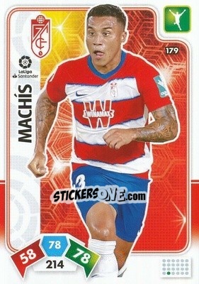 Sticker Machís - Liga Santander 2019-2020. Adrenalyn XL n. 179 - Panini