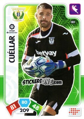 Sticker Cuéllar - Liga Santander 2019-2020. Adrenalyn XL - Panini