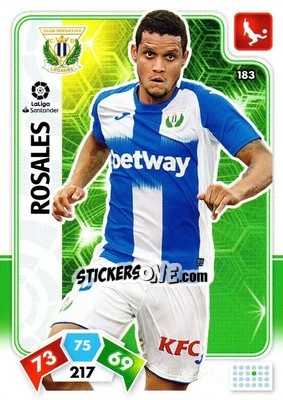 Cromo Rosales - Liga Santander 2019-2020. Adrenalyn XL n. 183 - Panini
