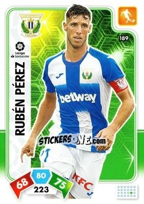 Cromo Rubén Pérez - Liga Santander 2019-2020. Adrenalyn XL n. 189 - Panini