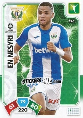 Sticker En Nesyri - Liga Santander 2019-2020. Adrenalyn XL n. 196 - Panini