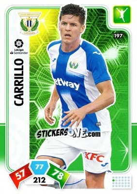Sticker Carrillo - Liga Santander 2019-2020. Adrenalyn XL - Panini