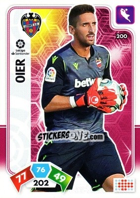 Sticker Oier - Liga Santander 2019-2020. Adrenalyn XL n. 200 - Panini
