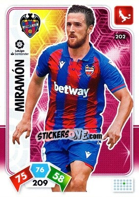 Cromo Miramón - Liga Santander 2019-2020. Adrenalyn XL - Panini