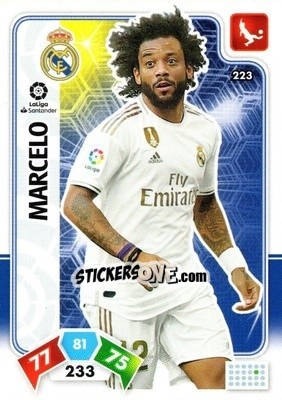 Sticker Marcelo - Liga Santander 2019-2020. Adrenalyn XL n. 223 - Panini