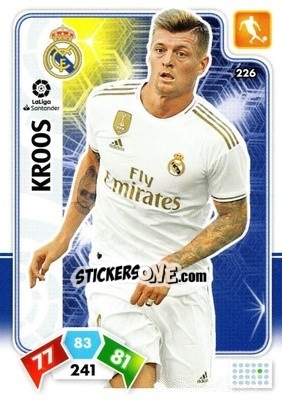 Sticker Kroos - Liga Santander 2019-2020. Adrenalyn XL - Panini