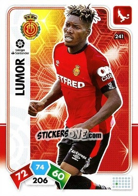 Sticker Lumor - Liga Santander 2019-2020. Adrenalyn XL n. 241 - Panini