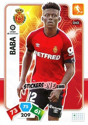 Sticker Baba - Liga Santander 2019-2020. Adrenalyn XL n. 242 - Panini