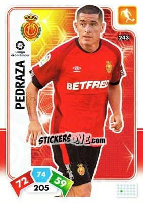 Sticker Pedraza - Liga Santander 2019-2020. Adrenalyn XL n. 243 - Panini