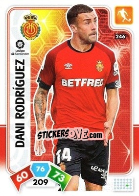 Sticker Dani Rodríguez - Liga Santander 2019-2020. Adrenalyn XL n. 246 - Panini