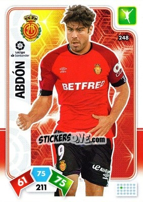 Sticker Abdón - Liga Santander 2019-2020. Adrenalyn XL n. 248 - Panini
