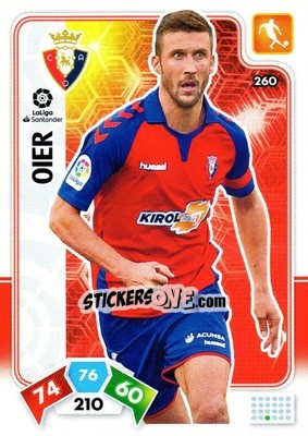 Figurina Oier - Liga Santander 2019-2020. Adrenalyn XL - Panini