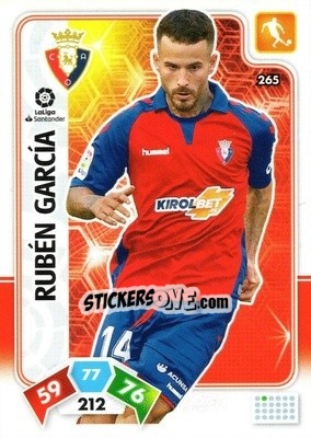 Sticker Rubén García - Liga Santander 2019-2020. Adrenalyn XL n. 265 - Panini