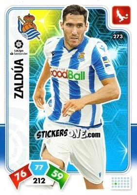Sticker Zaldúa - Liga Santander 2019-2020. Adrenalyn XL n. 273 - Panini