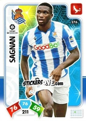 Sticker Sagnan - Liga Santander 2019-2020. Adrenalyn XL n. 276 - Panini