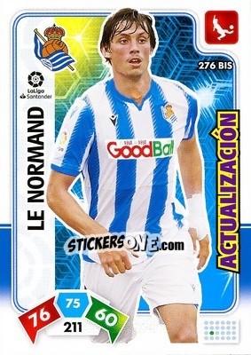 Sticker Le Normand - Liga Santander 2019-2020. Adrenalyn XL n. 276bis - Panini