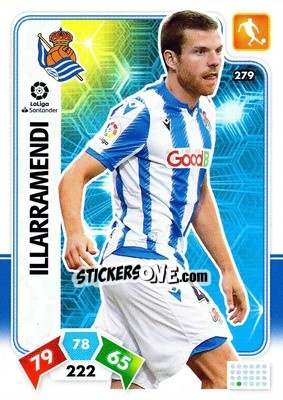 Sticker Illarramendi - Liga Santander 2019-2020. Adrenalyn XL n. 279 - Panini