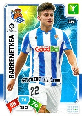 Sticker Barrenetxea - Liga Santander 2019-2020. Adrenalyn XL n. 284 - Panini