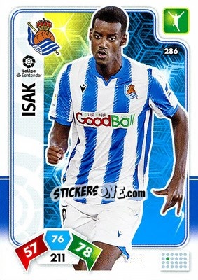 Sticker Isak - Liga Santander 2019-2020. Adrenalyn XL n. 286 - Panini