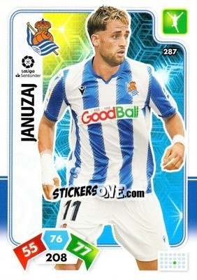 Sticker Januzaj - Liga Santander 2019-2020. Adrenalyn XL n. 287 - Panini
