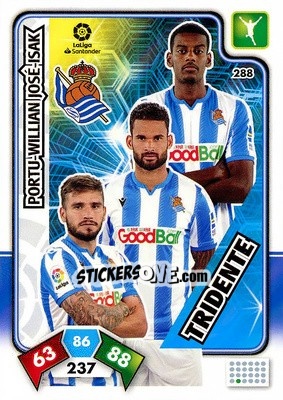 Sticker Portu / Willian José / Isak - Liga Santander 2019-2020. Adrenalyn XL n. 288 - Panini