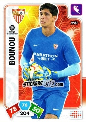 Sticker Bounou - Liga Santander 2019-2020. Adrenalyn XL n. 290 - Panini