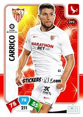 Sticker Carriço - Liga Santander 2019-2020. Adrenalyn XL n. 292 - Panini