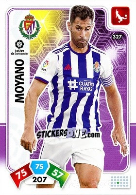 Sticker Moyano - Liga Santander 2019-2020. Adrenalyn XL n. 327 - Panini
