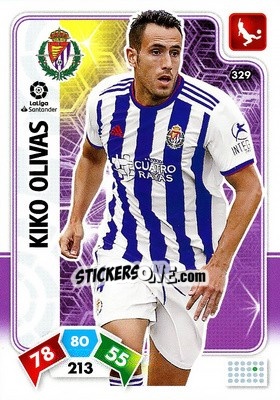 Sticker Kiko Olivas - Liga Santander 2019-2020. Adrenalyn XL n. 329 - Panini