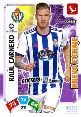 Sticker Raúl Carnero - Liga Santander 2019-2020. Adrenalyn XL n. 331bis - Panini