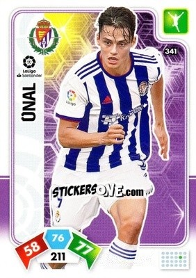 Sticker Unal - Liga Santander 2019-2020. Adrenalyn XL n. 341 - Panini