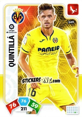 Sticker Quintillá - Liga Santander 2019-2020. Adrenalyn XL n. 349 - Panini