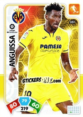 Sticker Anguissa - Liga Santander 2019-2020. Adrenalyn XL n. 351 - Panini