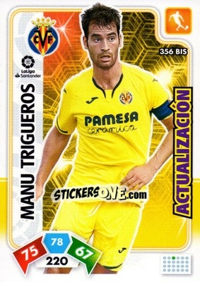 Sticker Manu Trigueros - Liga Santander 2019-2020. Adrenalyn XL - Panini