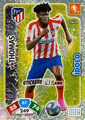 Cromo Thomas - Liga Santander 2019-2020. Adrenalyn XL n. 363 - Panini