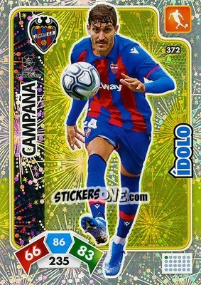 Sticker Campana - Liga Santander 2019-2020. Adrenalyn XL n. 372 - Panini