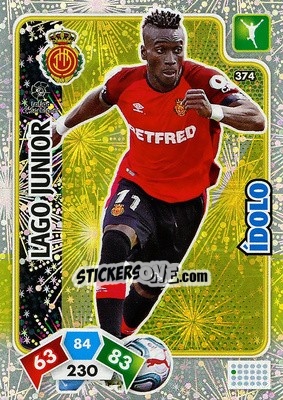 Sticker Lago Junior - Liga Santander 2019-2020. Adrenalyn XL n. 374 - Panini