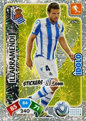 Sticker Illarramendi - Liga Santander 2019-2020. Adrenalyn XL n. 376 - Panini