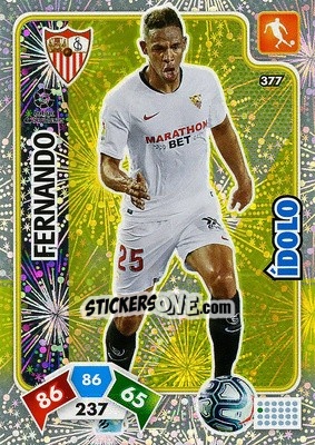 Sticker Fernando - Liga Santander 2019-2020. Adrenalyn XL n. 377 - Panini
