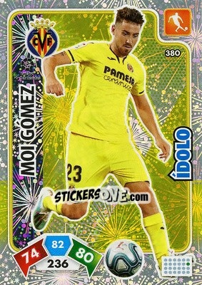Sticker Moi Gómez - Liga Santander 2019-2020. Adrenalyn XL n. 380 - Panini