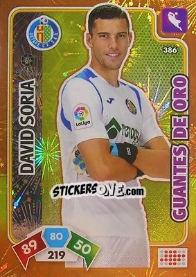 Sticker David Soria - Liga Santander 2019-2020. Adrenalyn XL n. 386 - Panini