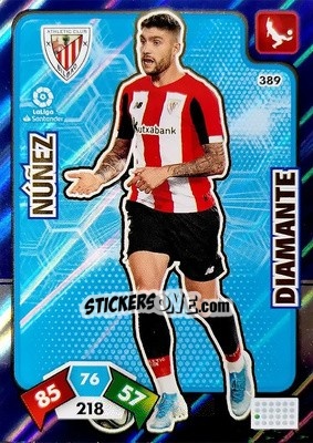 Sticker Núñez - Liga Santander 2019-2020. Adrenalyn XL n. 389 - Panini